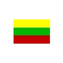 Flagge Litauen   30 x 45 cm