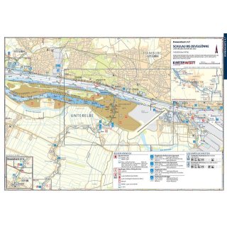 KartenWerft Karte 4.7 - 4.8   Schulau bis Oevelgönne / Mühlenberger Loch