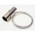 Spibaum-Haltering Rohr L=80 mm Di=26 mm Ring innen  75 mm   Edelstahl A4