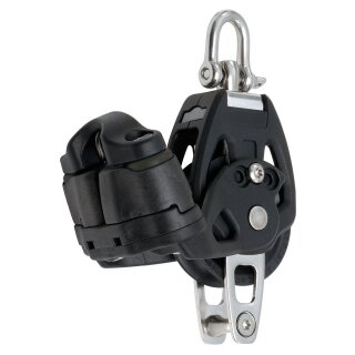 SELDEN Gleitlagerblock 1-scheibig 60mm mit Wirbel Klemme und Unterbügel Brl 480daN