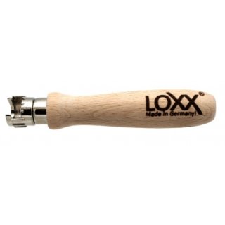 LOXX® Edelstahlschlüssel mit Holzgriff einfach   für Oberteile
