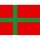 Flagge Bornholm   30 x 45 cm