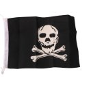 Flagge Pirat schwarz   45 cm