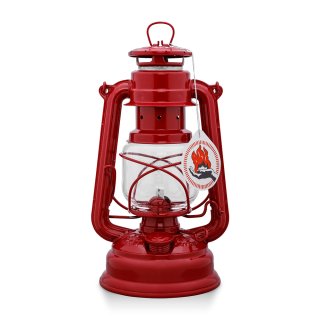 Feuerhand Sturmlaterne Baby special 276   Farbig Rubinrot