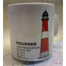 Becher mit Leuchtturm Pellworm