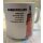 Becher mit Leuchtturm Robbenplate
