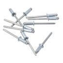 POP Blindnieten Monel 4,0 x 9,4 mm   (Kupfer/Nickel/Stahl)