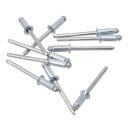 POP Blindnieten Monel 4,8 x  7,7 mm   (Kupfer/Nickel/Stahl)