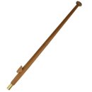 Flaggenstock   600 x 25 mm   Teak