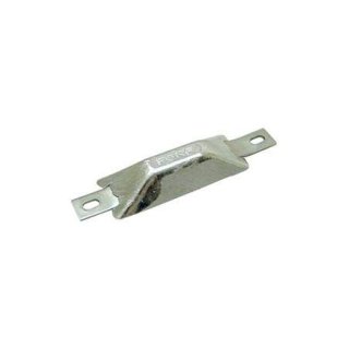 Rumpfanode Aluminium Flach  420 g   120 x 42 x 21 mm