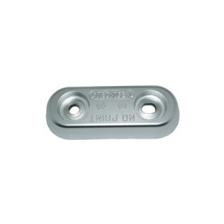 Rumpfanode Aluminium Flach  2400 g    LA=140 mm / 250x63x29 mm