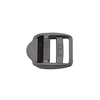 Gurtschnalle Leiterschnalle  Kunststoff Schwarz   20 mm