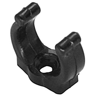 HS Halter für Pinnenausleger D 16mm 1 Bohrung