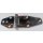Scharnier Edelstahl massiv   65 x 188 mm (70 x 118 mm)   sichtbar    Bolzen mit Splintring   3 + 3 Bohrungen