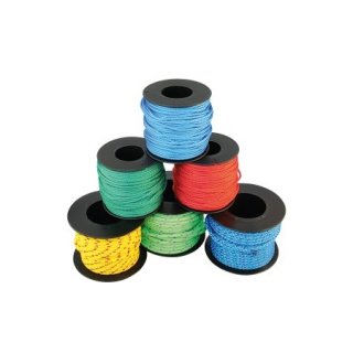 Flechtschnur Polyester   3 mm 20 m   einfarbig