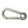 Karabiner KONG mit Kausch   11 x 120 mm Brl. 2000 daN   Edelstahl rostfrei