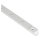 PFEIFFER Gr. II   T 25 x 4   Endstück/Einfädler für Schiene   Alu silber eloxiert