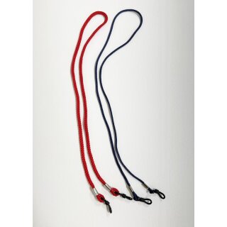 Brillenband PES 60 cm   Dunkelblau