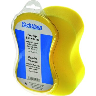YACHTICON Pop Up Schwamm   20 x 11 x 6,5 cm