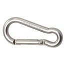 Karabiner KONG ohne Kausch     6 x 70 mm   Edelstahl...