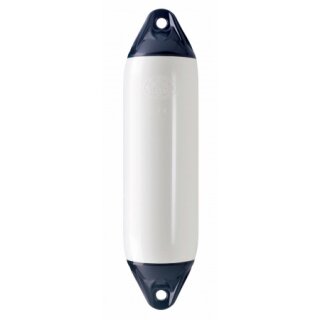 POLYFORM Langfender NOR   F-3   D=220 x 745 mm   Weiß / blaue Kappe    Auge D=28mm