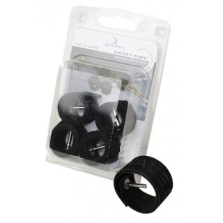 BLUE WAVE Smart Pin 4 mm mit Klett M12 A4 für 5/8" 3/4"   4 Stück