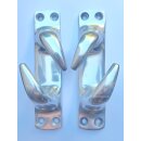 Lippklampe Aluminium   48x220 mm   Lochabstand 21x189 mm...