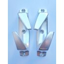 SOWESTER Lippklampe Aluminium   35 x 154 mm   Lochabstand...