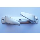 SOWESTER Lippklampe Aluminium   38 x 204 mm   Lochabstand...