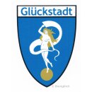 Aufkleber Glückstadt   37 x 48 mm