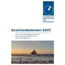 Gezeitenkalender 2027 - BSH Tidenkalender  Deutsche Bucht...
