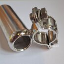 Flaggenstockhalter   25 mm   für Relingsstütze 25 mm   rostfrei