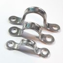 Fenderöse Flachstahlbügel Edelstahl   55 mm