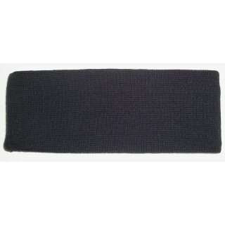 LEUCHTFEUER Stirnband außen Merino innen Baumwolle   Marine
