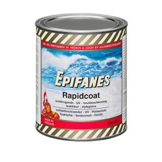 EPIFANES Rapidcoat Seidenmatt-Finish   750 ml Teakfarbe