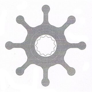 JOHNSON Impeller   09-1028B  für F7B   Neopren MC97