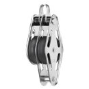Block HS 10 mm 2 R GL Hundsfott Bügel Edelstahl blank