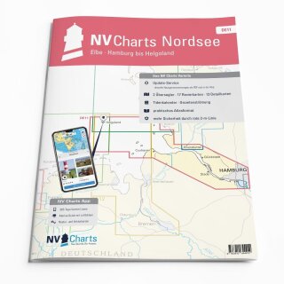 Seekarten NV Atlas Sportboot DE11   Die Elbe