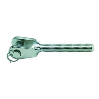 BLUE WAVE Gabel für Wantenspanner M12 links   AISI316