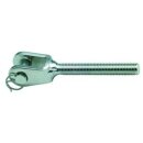 BLUE WAVE Gabel für Wantenspanner M12 links   AISI316
