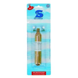 SECUMAR CO2-Patrone   32 g Hand mit Clip  für 3001S und 301SM