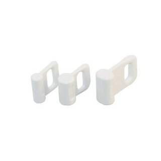 Mastrutscher A-358   22 mm Göhlrutscher rund Nylon Weiß D=12,5