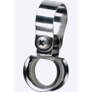 HS Reling-Leitöse Edelstahl für Relingstütze D=25 mm   dreh- und kippbar