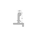 WICHARD 6614 Klappauge Fußrelingsauge C3 asymmetrisch