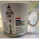 Becher mit Leuchtturm NL Paard Van Marken / Markermeer