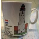 Becher mit Leuchtturm NL.Urk / Ijsselmeer