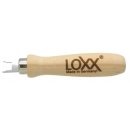 LOXX® Edelstahlschlüssel mit Holzgriff einfach...