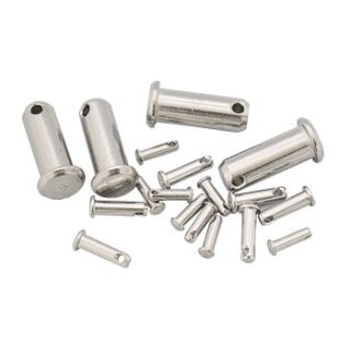 Steckbolzen   8 x 33 mm Edelstahl 1.4401