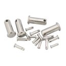 Steckbolzen   8 x 33 mm Edelstahl 1.4401