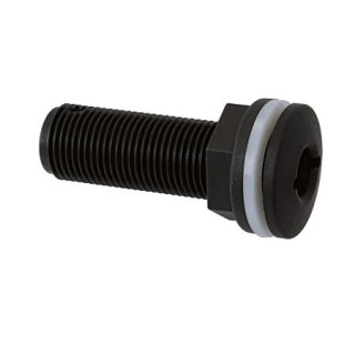 TRUDESIGN Borddurchbruch Kunststoff Schwarz   1 1/4"